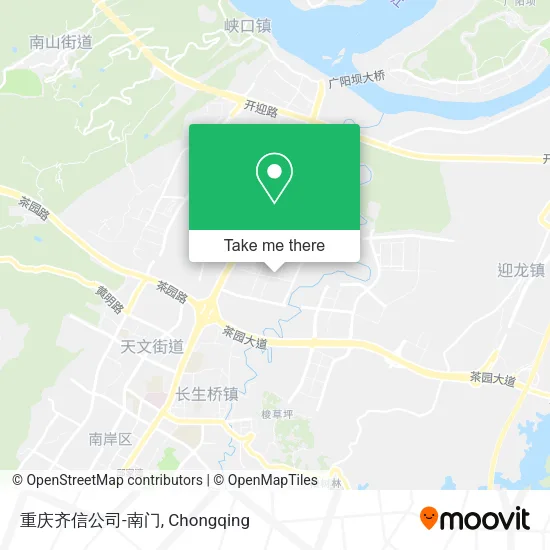 重庆齐信公司-南门 map