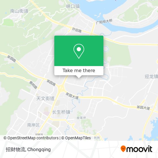 招财物流 map