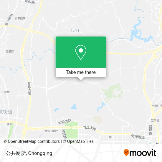 公共厕所 map