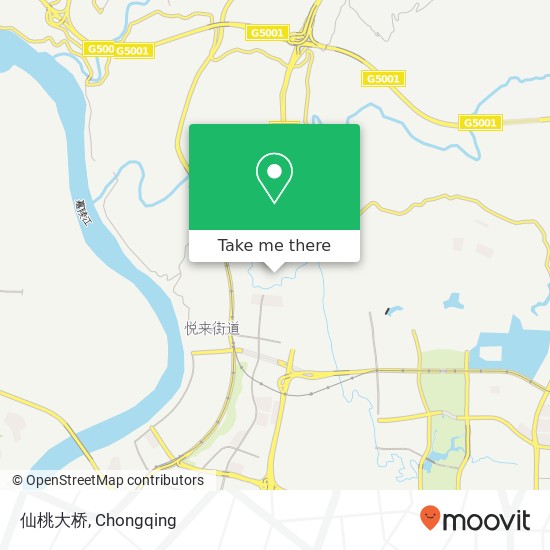 仙桃大桥 map