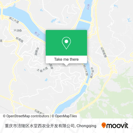 重庆市涪陵区水堂西农业开发有限公司 map