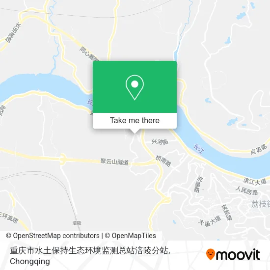 重庆市水土保持生态环境监测总站涪陵分站 map