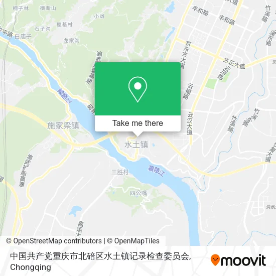 中国共产党重庆市北碚区水土镇记录检查委员会 map
