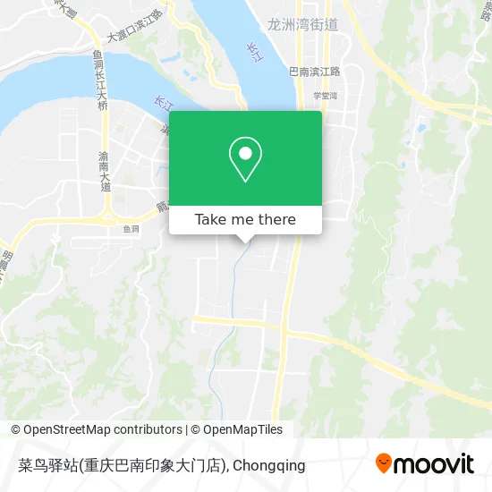 菜鸟驿站(重庆巴南印象大门店) map
