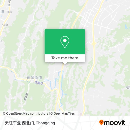 天旺车业-西北门 map