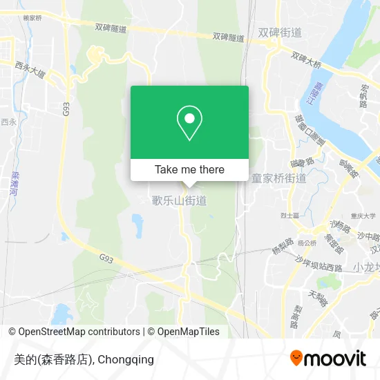美的(森香路店) map
