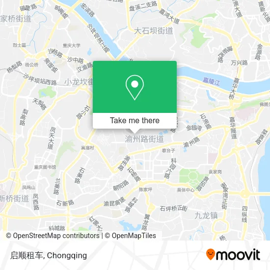 启顺租车 map
