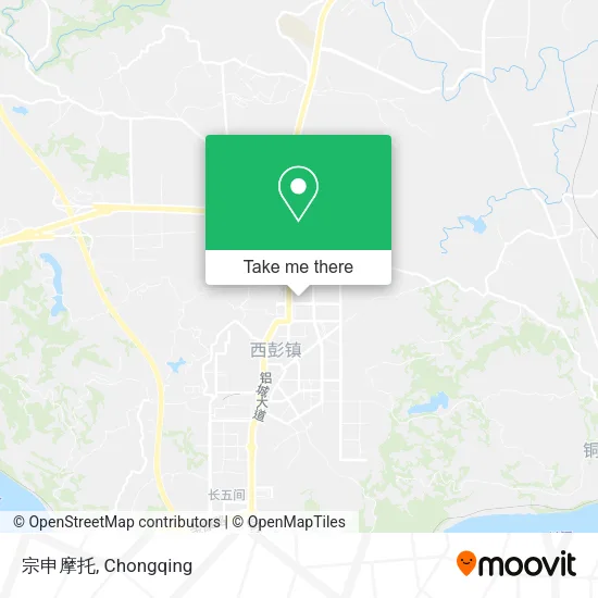 宗申摩托 map