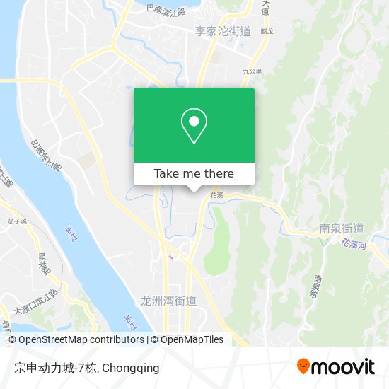 宗申动力城-7栋 map