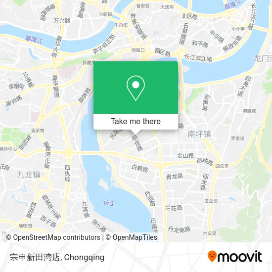 宗申新田湾店 map