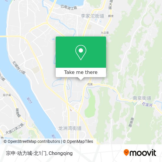 宗申·动力城-北1门 map