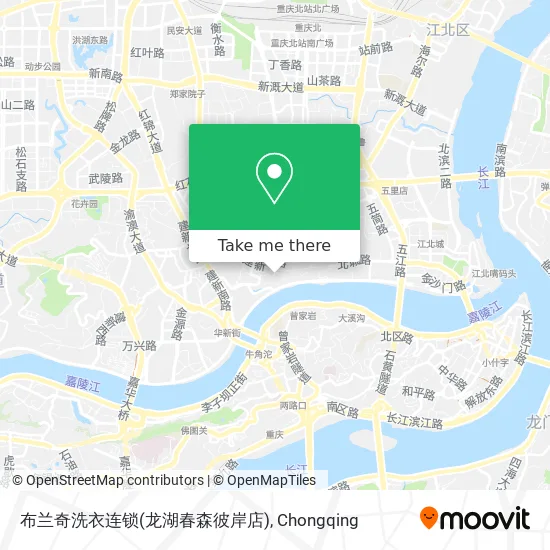 布兰奇洗衣连锁(龙湖春森彼岸店) map