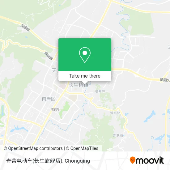 奇蕾电动车(长生旗舰店) map