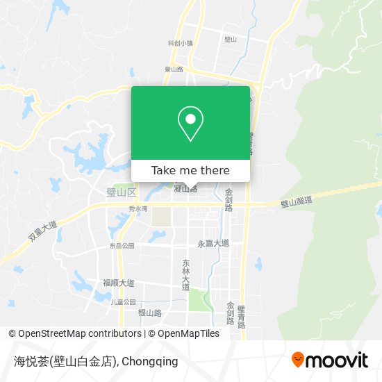 海悦荟(壁山白金店) map