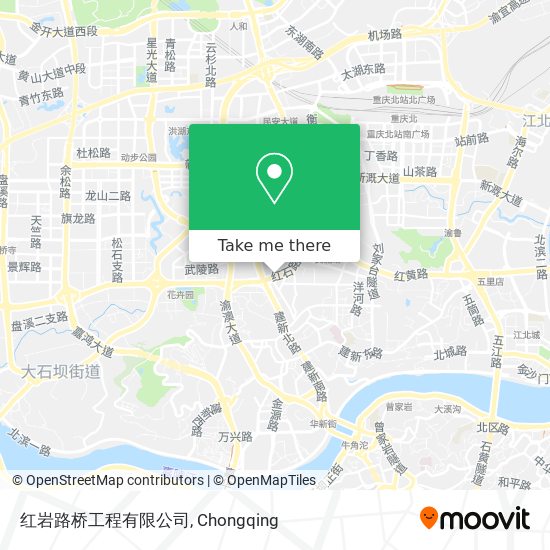 红岩路桥工程有限公司 map
