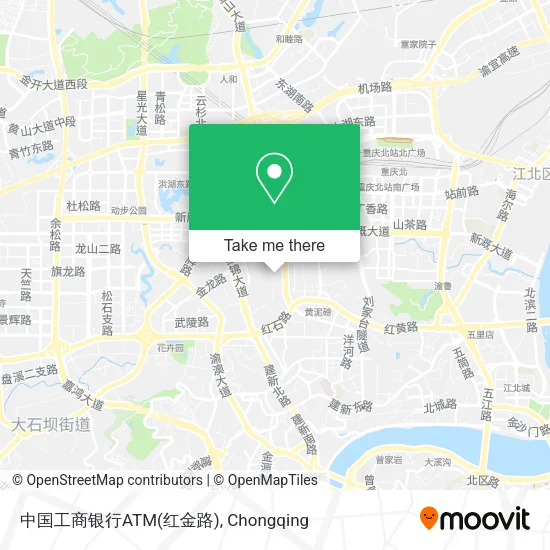 中国工商银行ATM(红金路) map