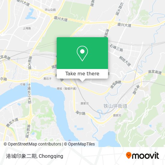 港城印象二期 map