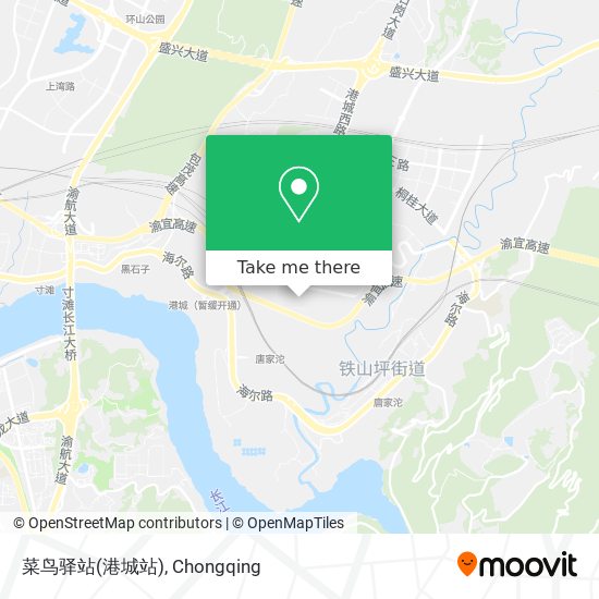 菜鸟驿站(港城站) map