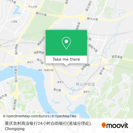 重庆农村商业银行24小时自助银行(港城分理处) map