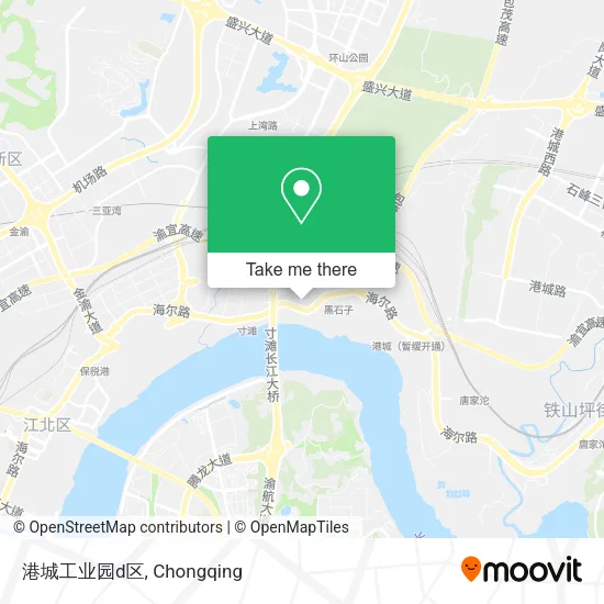 港城工业园d区 map