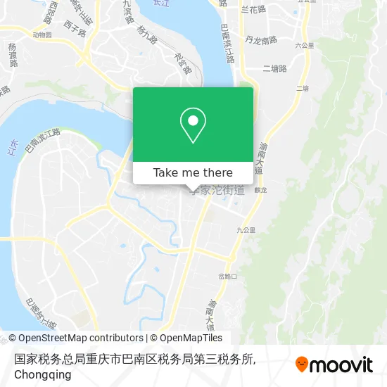 国家税务总局重庆市巴南区税务局第三税务所 map