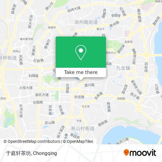 于庭轩茶坊 map