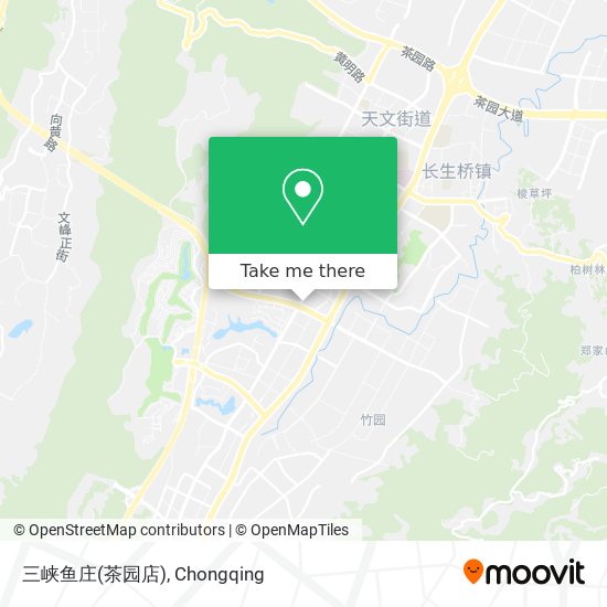三峡鱼庄(茶园店) map