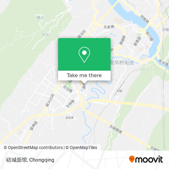 碚城面馆 map