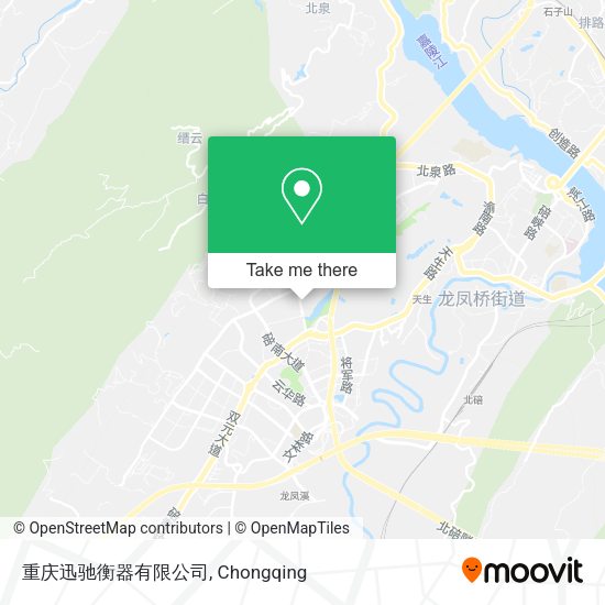 重庆迅驰衡器有限公司 map