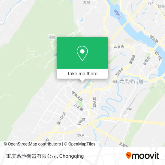 重庆迅驰衡器有限公司 map