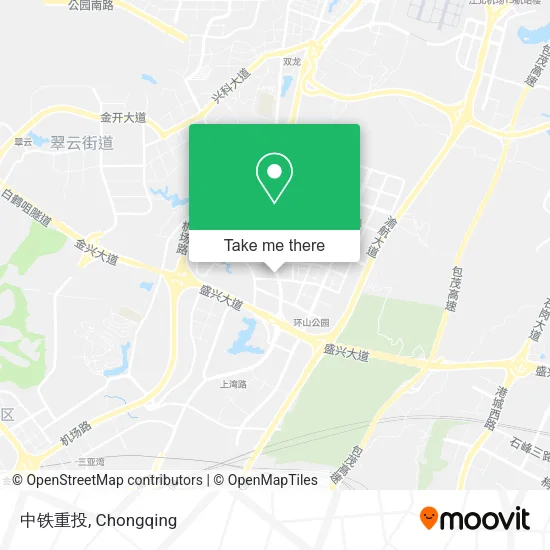中铁重投 map