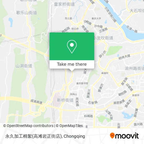 永久加工棉絮(高滩岩正街店) map