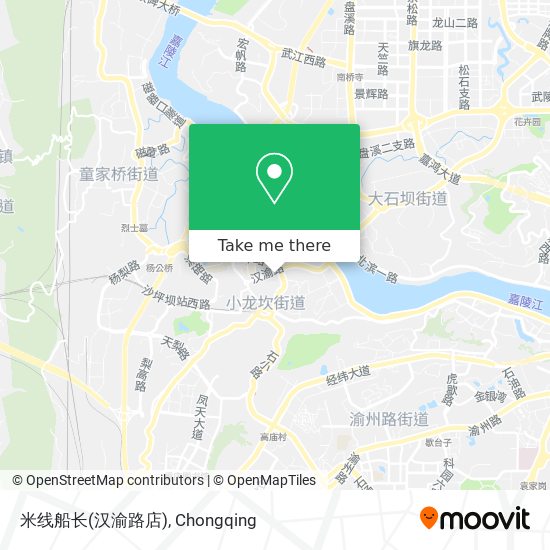 米线船长(汉渝路店) map