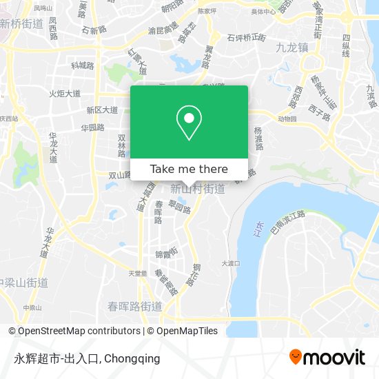 永辉超市-出入口 map