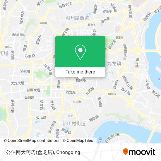 公信网大药房(盘龙店) map