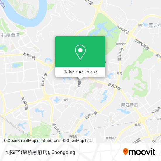 到家了(康桥融府店) map