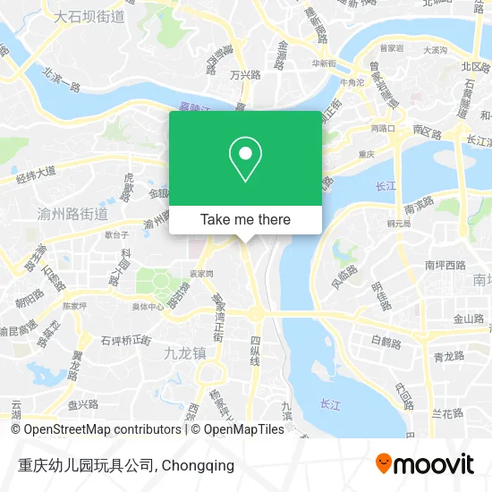 重庆幼儿园玩具公司 map