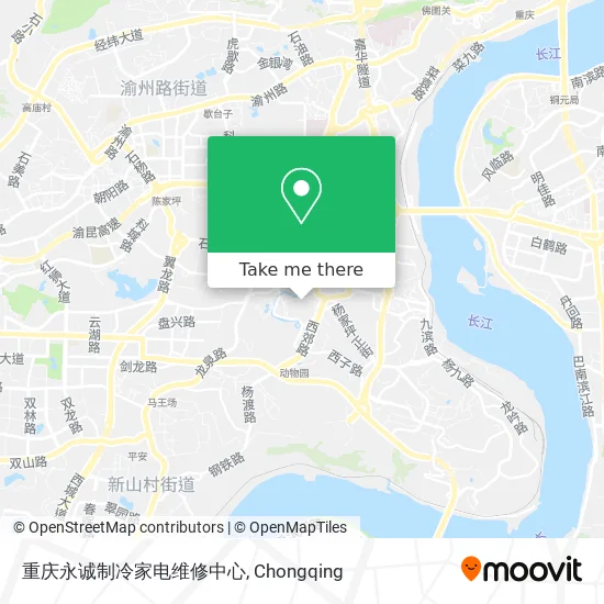 重庆永诚制冷家电维修中心 map