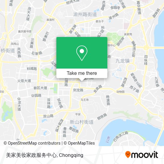 美家美妆家政服务中心 map