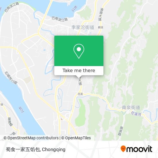 蜀食一家五馅包 map