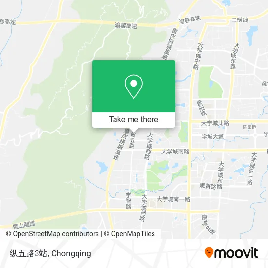纵五路3站 map