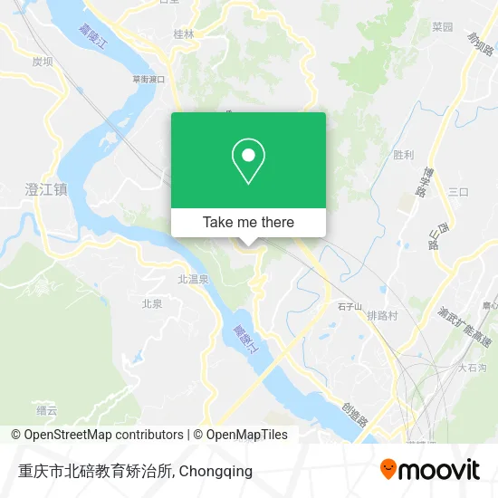 重庆市北碚教育矫治所 map