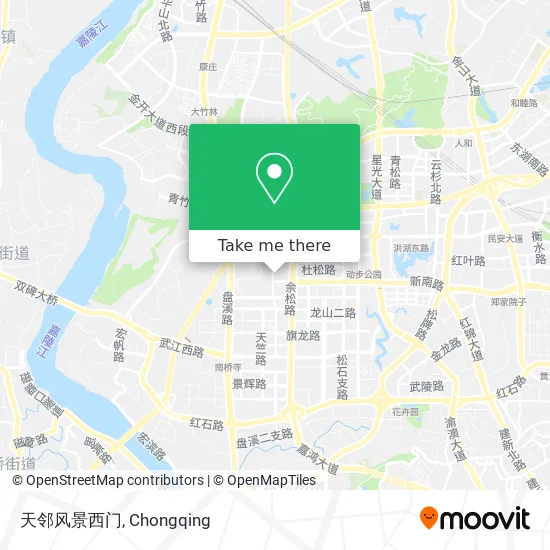 天邻风景西门 map