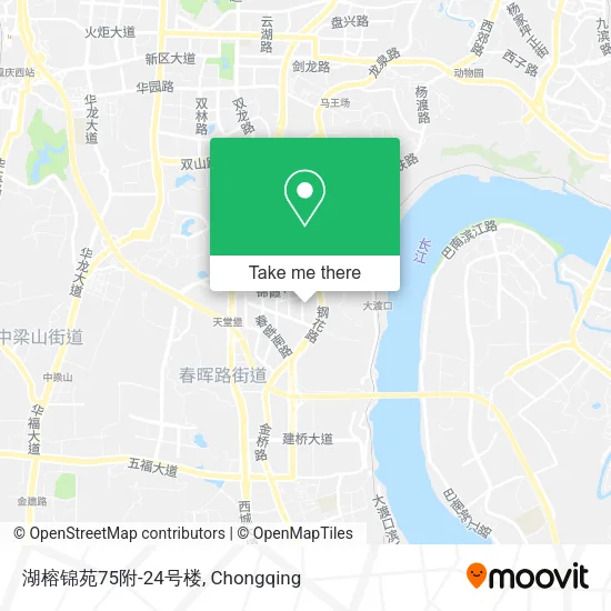湖榕锦苑75附-24号楼 map