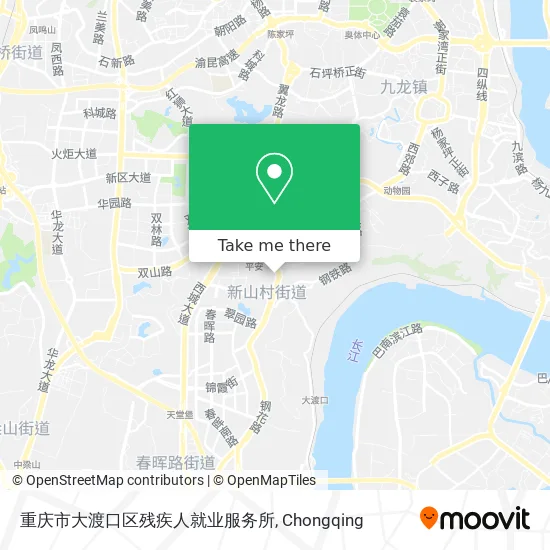 重庆市大渡口区残疾人就业服务所 map
