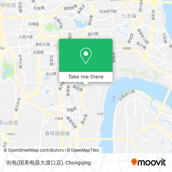 街电(国美电器大渡口店) map