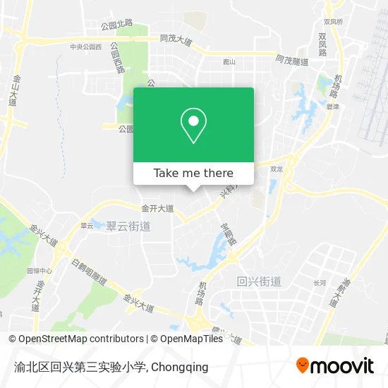 渝北区回兴第三实验小学 map