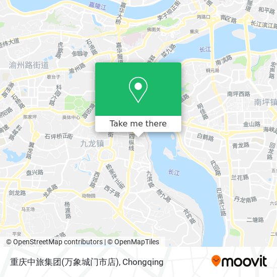 重庆中旅集团(万象城门市店) map