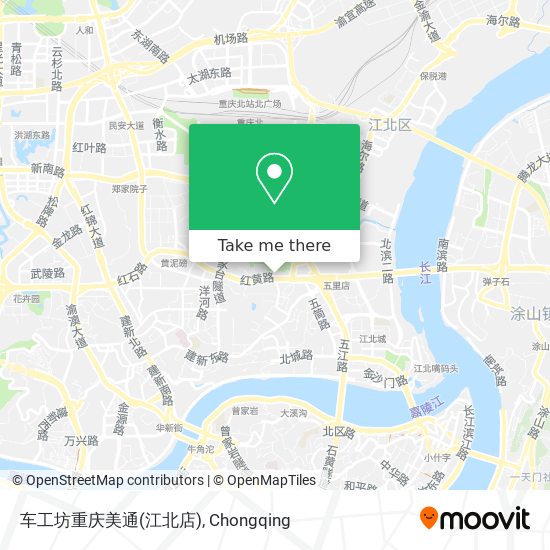 车工坊重庆美通(江北店) map
