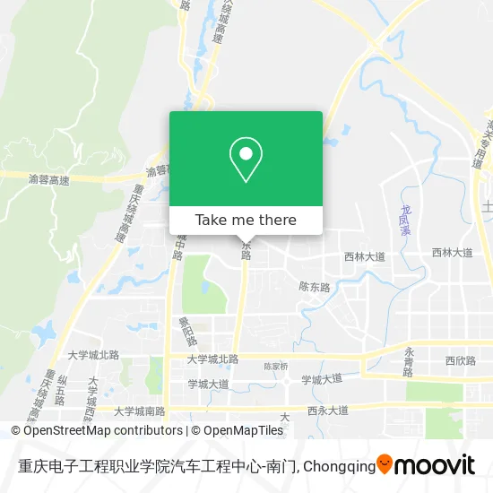 重庆电子工程职业学院汽车工程中心-南门 map
